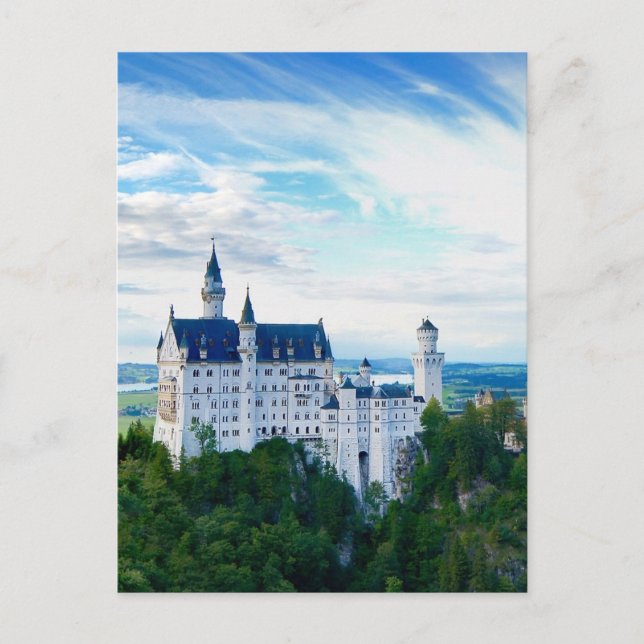 Carte Postale Château de Neuschwanstein (Devant)