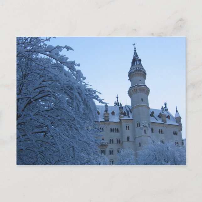 Carte Postale Château de Neuschwanstein, Allemagne (Devant)