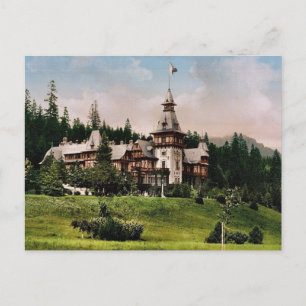Carte Postale Château de Pelesch (c.-à-d. Peles), Sinaia, Rouman