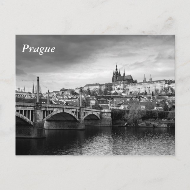Carte Postale Château de Prague (Devant)