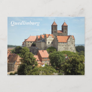Carte Postale Château de Quedlinburg
