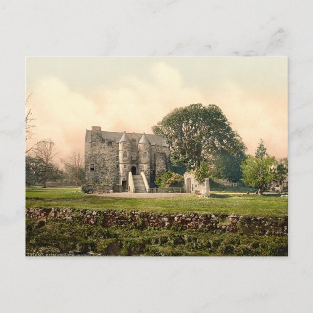 Carte Postale Château de Rowallan, Kilmarnock, Ayrshire, Écosse (Devant)