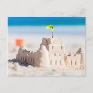 Carte Postale Château de sable