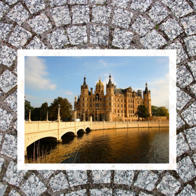Carte Postale Château de Schwerin, Mecklenburg-Vorpommern, Allem (Créateur téléchargé)