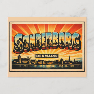 Carte Postale Château de Sønderborg Danemark
