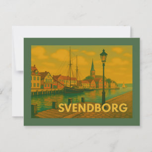 Carte Postale Château de Svendborg Danemark