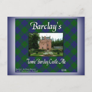 Carte Postale Château de Towie Barclay à Barclay Ale