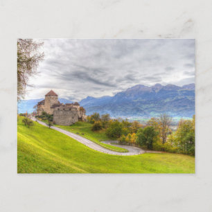 Carte Postale Château de Vaduz Liechtenstein