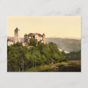 Carte Postale Château de Vaduz, Liechtenstein