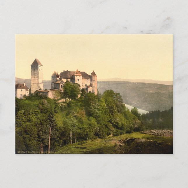 Carte Postale Château de Vaduz, Liechtenstein (Devant)
