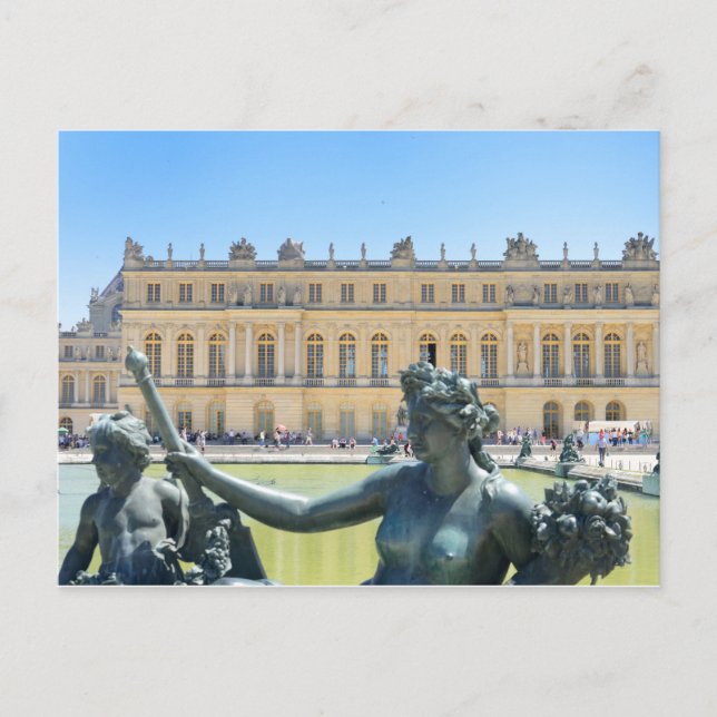 Carte Postale Château de Versailles Paris France (Devant)