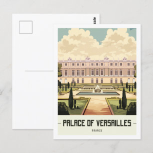 Carte Postale Château de Versailles Paris France Lieu de voyage