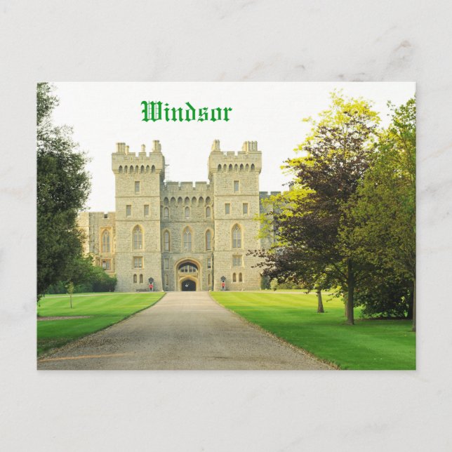 Carte Postale Château de Windsor (Devant)