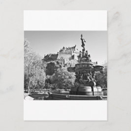 Carte Postale Château d'Édimbourg, Écosse