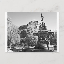 Carte Postale Château d'Édimbourg, Écosse