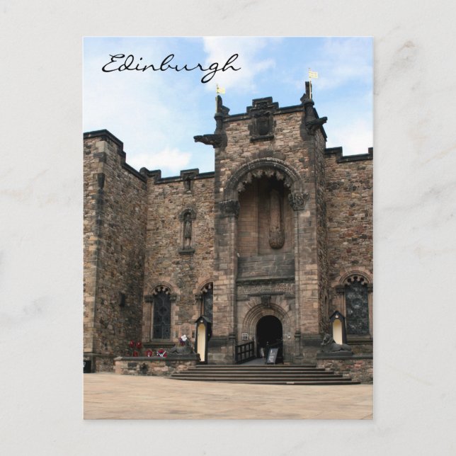 Carte Postale château d'edinburgh (Devant)