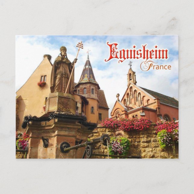 Carte Postale Château d'Eguisheim et chapelle du Pape St Léon IX (Devant)