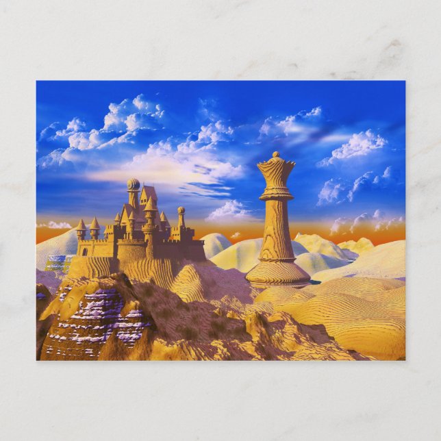 Carte Postale Château des échecs (Devant)