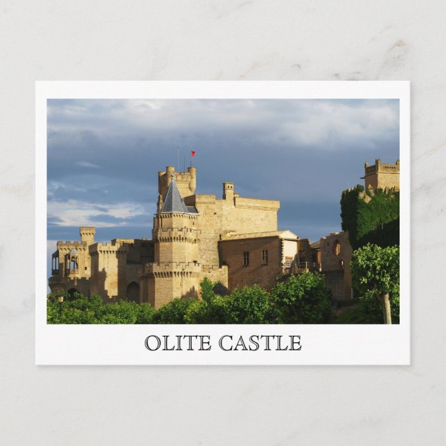 Carte Postale Château d'Olite (Devant)