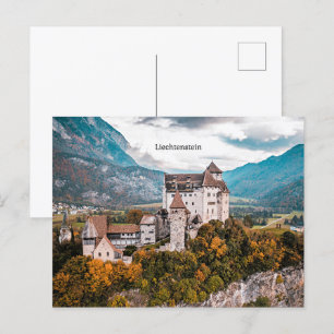 Carte Postale Château du Liechtenstein