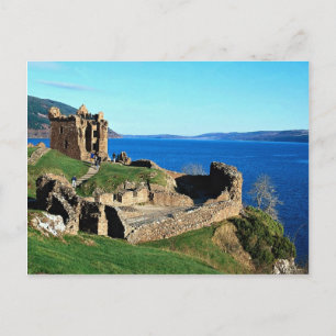 Carte Postale Château d'Urquhart, Loch Ness, Ecosse