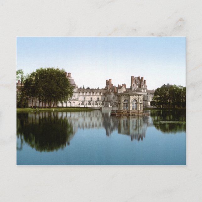 Carte Postale Château Fontainebleau (Devant)