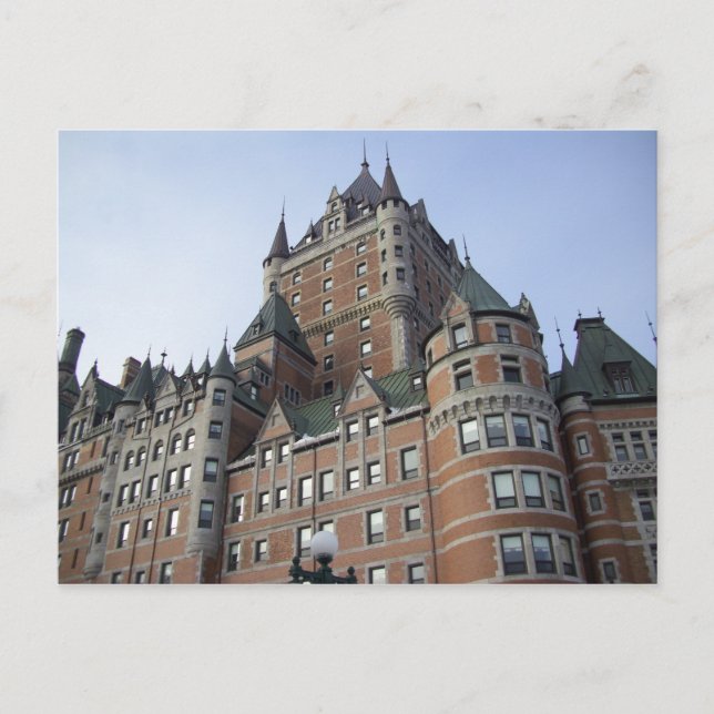 Carte postale Château Frontenac (Devant)