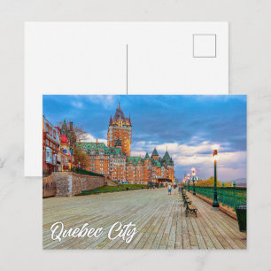 Carte Postale Château Frontenac, Ville de Québec, Québec, Canada