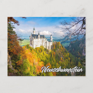 Carte Postale Château historique de Neuschwanstein, Allemagne
