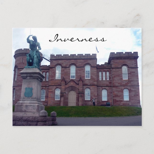 Carte Postale château inverness (Devant)
