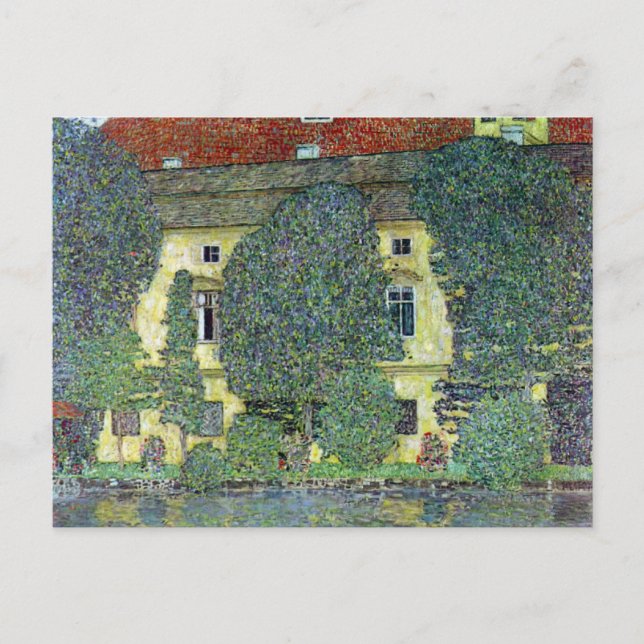 Carte Postale Château Kammer sur l'Attersee III par Gustav Klimt (Devant)