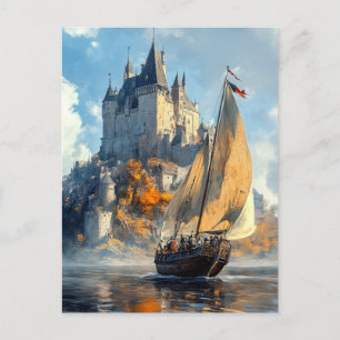 Carte Postale Château Médiéval