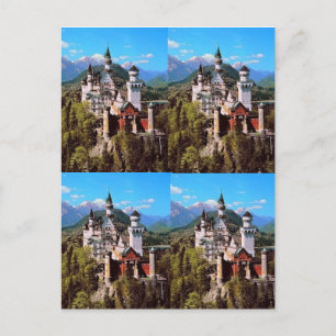 Carte Postale château neuschwanstein - allemagne DREAM BIG!