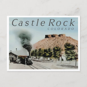 CARTE POSTALE CHÂTEAU ROCK COLORADO