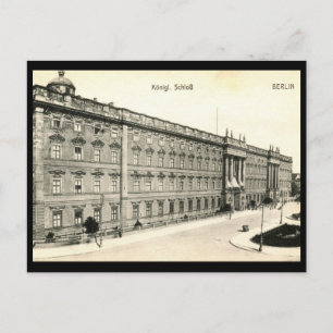 Carte Postale Château Royal, Berlin, Allemagne Vintage