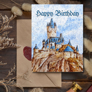 Carte Postale Château sur le Rhin