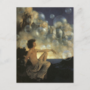 Carte Postale Châteaux Aériens, Maxfield Parrish Fine Vintage