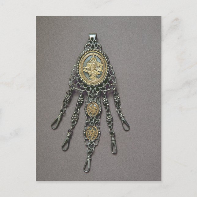 Carte Postale Chatelaine, fin 18e siècle (Devant)