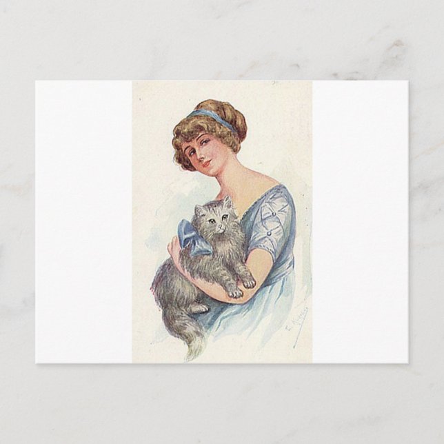 Carte Postale Chaton (Devant)