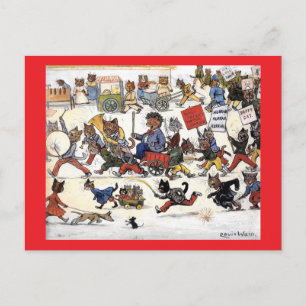 Carte Postale Chats de Louis Wain 2