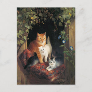 Carte postale Chats vintages