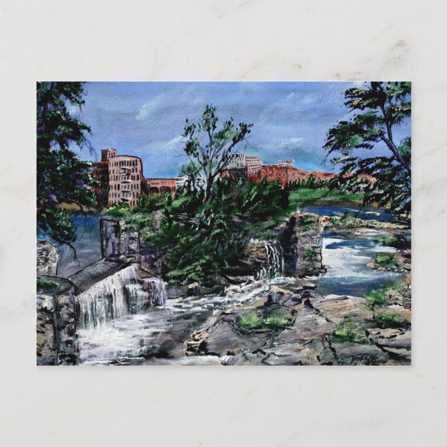 Carte Postale Chattahoochee River Columbus GA & Phenix City (Devant)