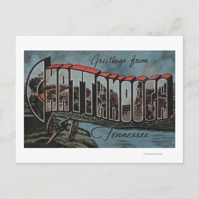Carte Postale Chattanooga (Tennessee) (Devant)