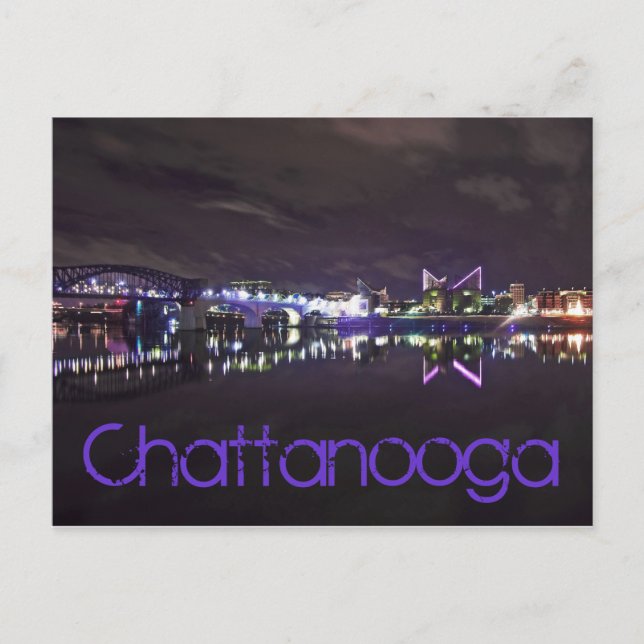 Carte Postale Chattanooga, Tennessee, États-Unis (Devant)