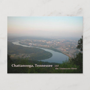 Carte postale - Chattanooga TN & Tennessee River