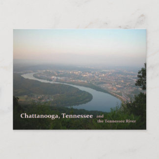 Carte postale - Chattanooga TN & Tennessee River