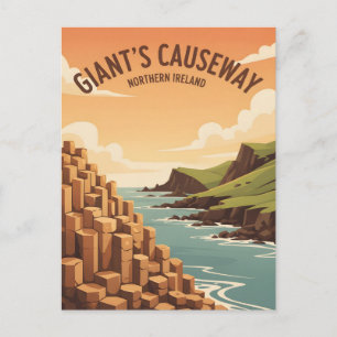 Carte Postale Chaussée du Géant Irlande du Nord