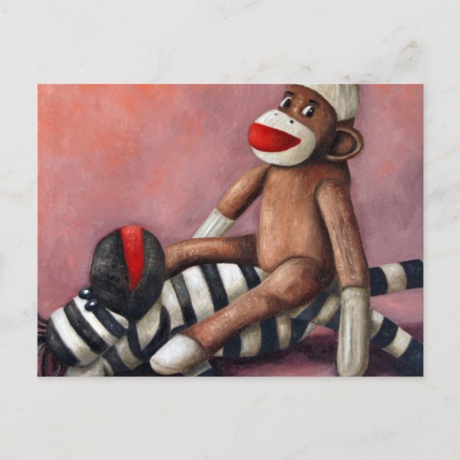 Carte Postale Chaussettes Sale 3 Jouer Sale (Devant)