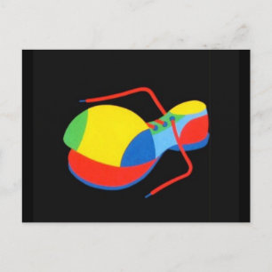 Carte Postale Chaussure de clown