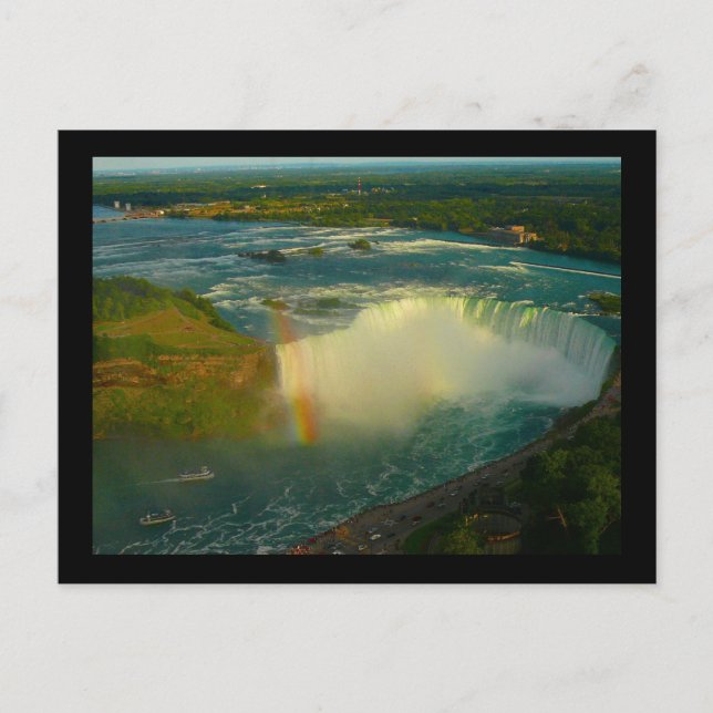 Carte Postale chaussure de niagara falls (Devant)